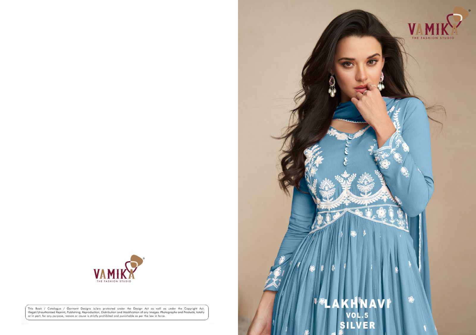 Vamika kurti LAKHNAVI VOL 5 